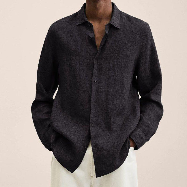 Elegant Linen Shirt for Men - Breathable Stylish Fit for All Occasions, Comfortable Summer Wear, Versatile Casual Attire