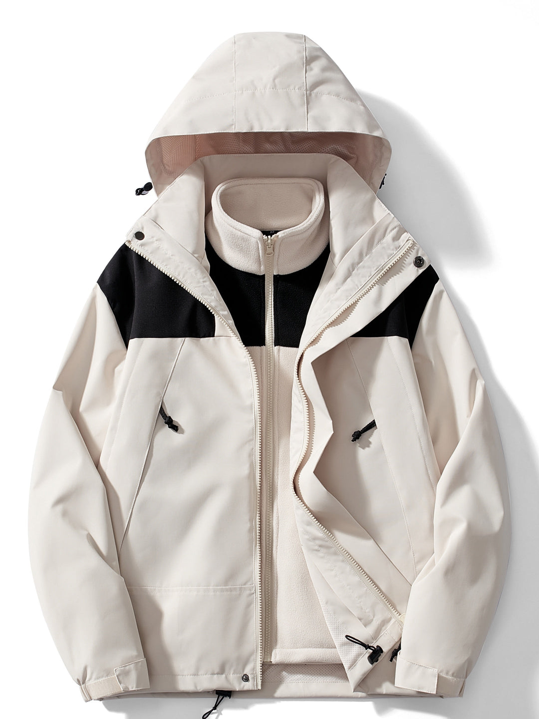 Waterproof Women’s 3-in-1 Jacket - Relaxed Fleece Winter
