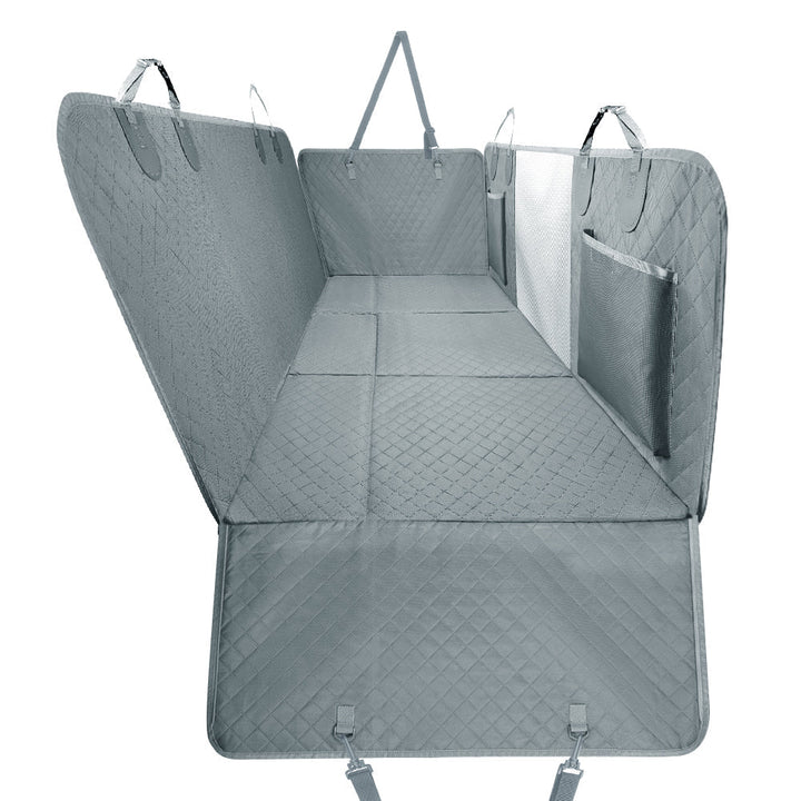 Car Seat Hammock Cover, Waterproof Non Slip Backseat Protector With Pockets, Free Safety Belt, Fall 2025 Travel