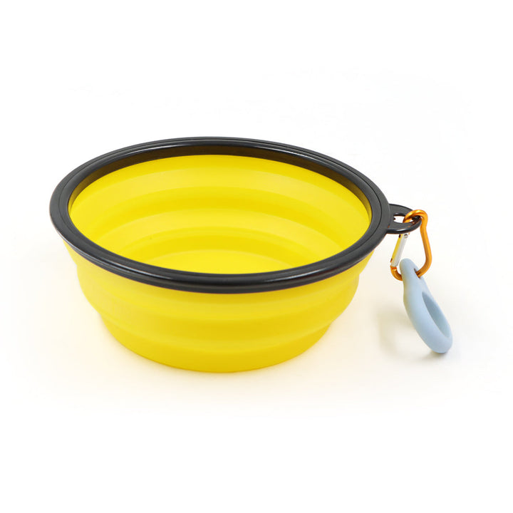 Collapsible Travel Bowl With Clip Silicone Dog Bowl Portable Pet Hydration For Travel 2025 Holiday