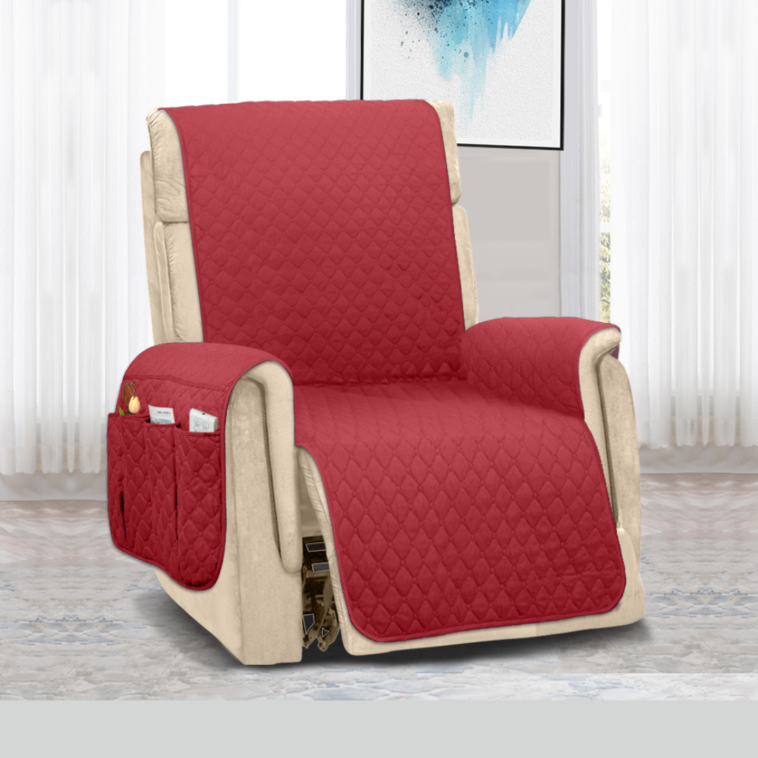 Couch Cover Furniture Protector With Side Pockets And Back Straps Reversible colours Fall 2025 Pet Friendly