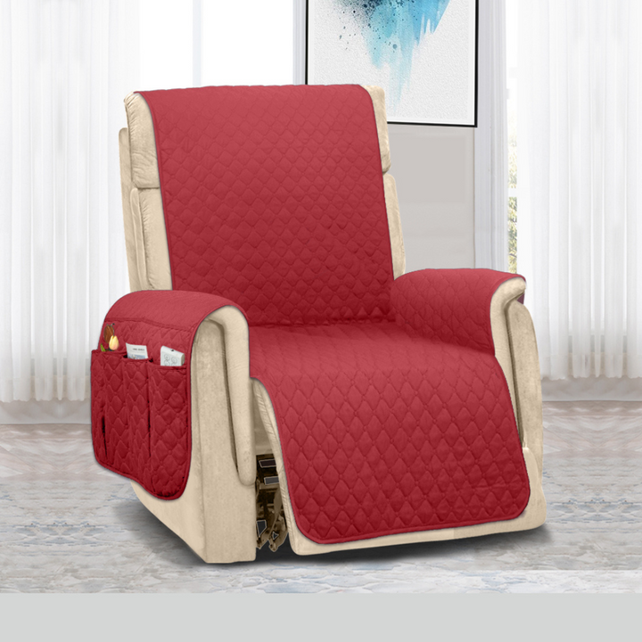 Couch Cover Furniture Protector With Side Pockets And Back Straps Reversible colours Fall 2025 Pet Friendly