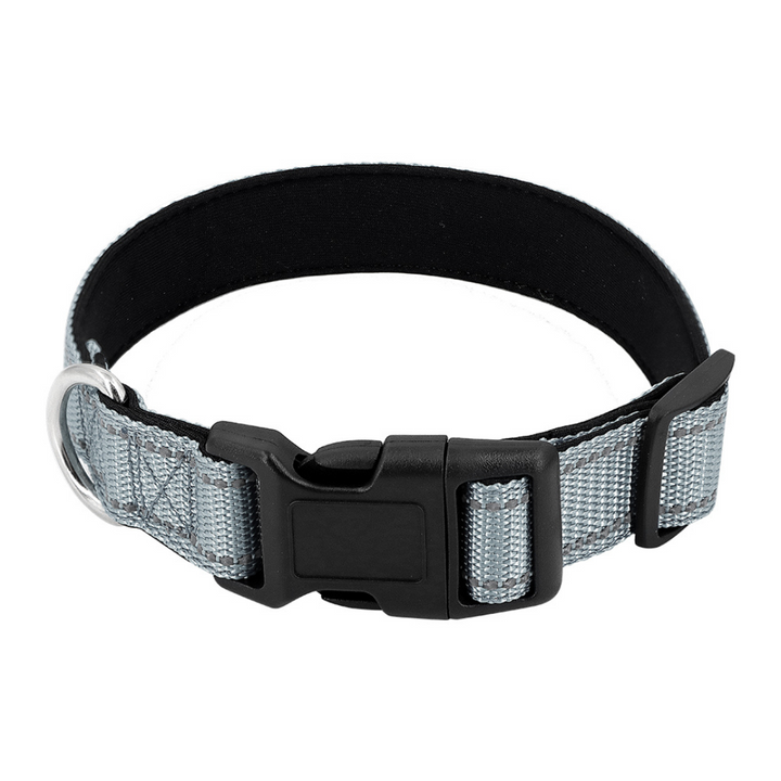 Reflective Dog Collar Quick-Lock Buckle - Safe Night Walks, Fall 2025 Gift Idea For Pets