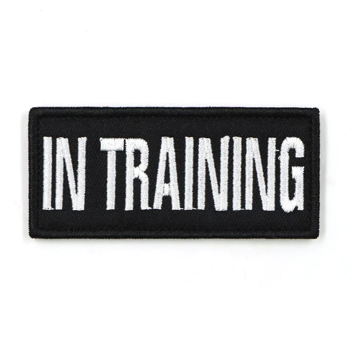 Service Dog Patch Black Harness Label Hook And Loop Fasteners Fall 2025 Easy On Off For Quick Identification