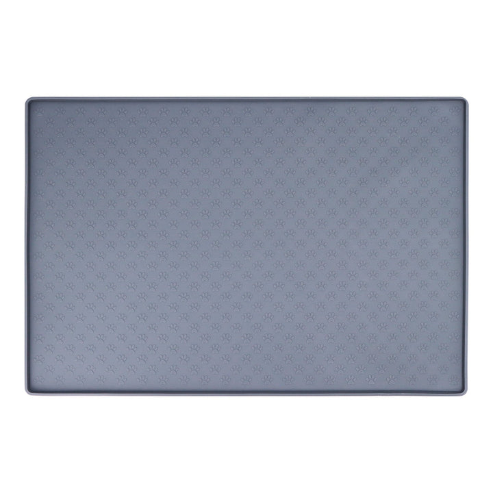 Dog Feeder Mat Non Slip With Raised Edges 15.5 x 23.5 Inches Fall 2025 Pet Essential Keeps Floors Clean