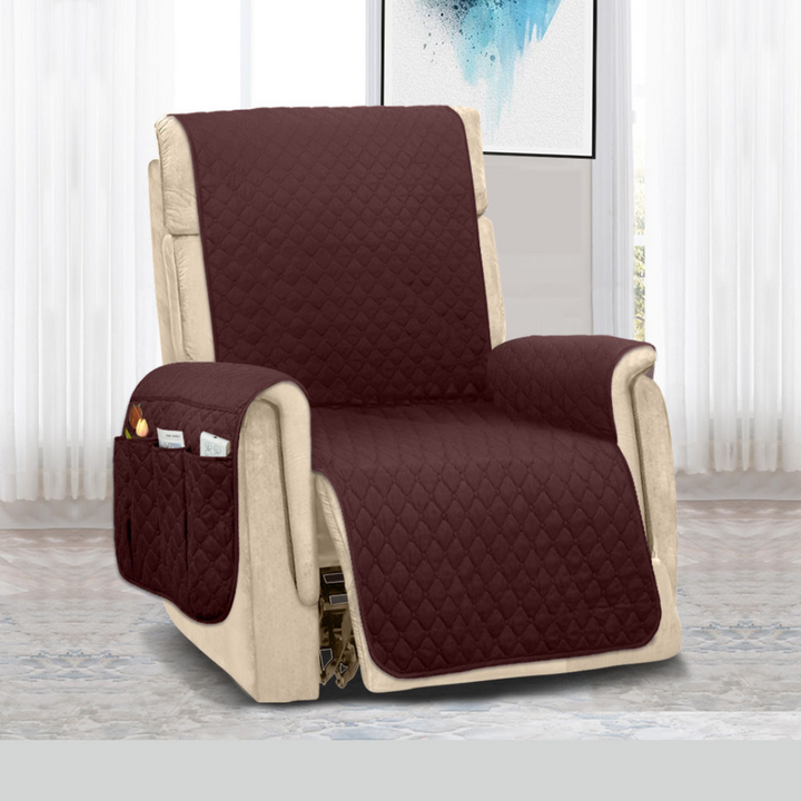 Couch Cover Furniture Protector With Side Pockets And Back Straps Reversible colours Fall 2025 Pet Friendly