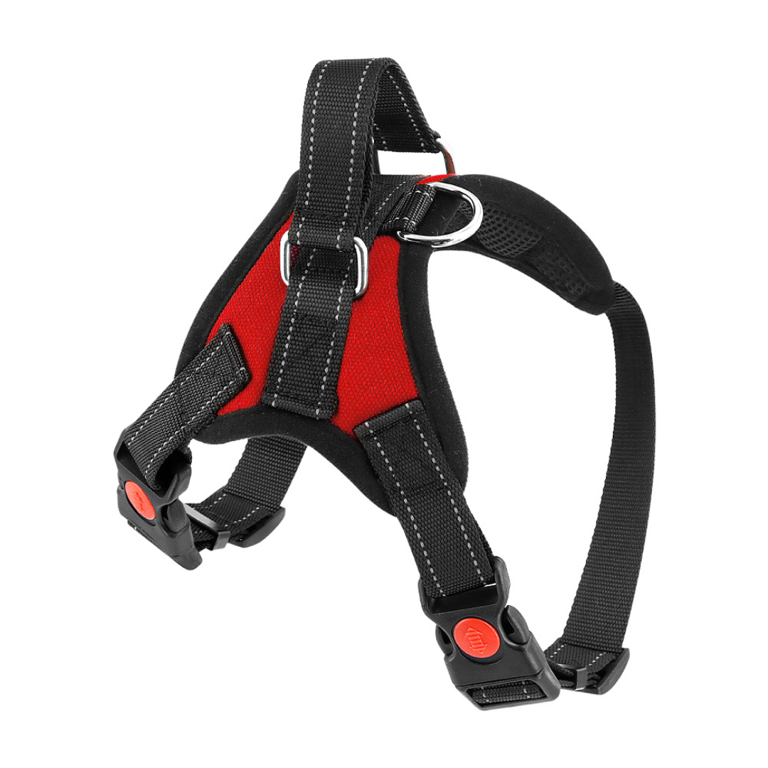 Dog Harness No-Choke Adjustable Safety Harness Fall 2025 Trend Breathable Padding For Gentle Control