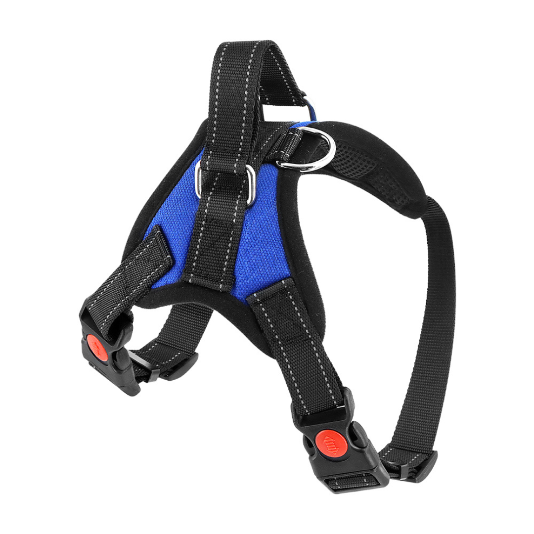 Dog Harness No-Choke Adjustable Safety Harness Fall 2025 Trend Breathable Padding For Gentle Control