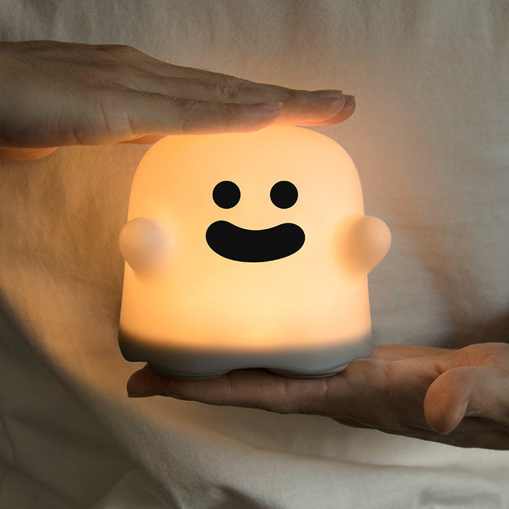 Silicone Night Light Touch Lamp Bedside Cute Halloween