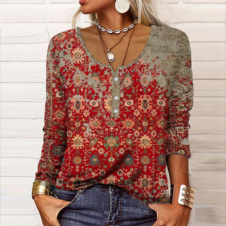 Elegant Top for Women Breathable Blouse - Stylish Comfort for Any Occasion, Versatile Fashion Apparel