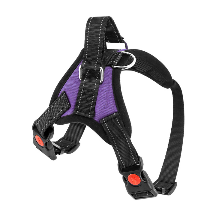 Dog Harness No-Choke Adjustable Safety Harness Fall 2025 Trend Breathable Padding For Gentle Control