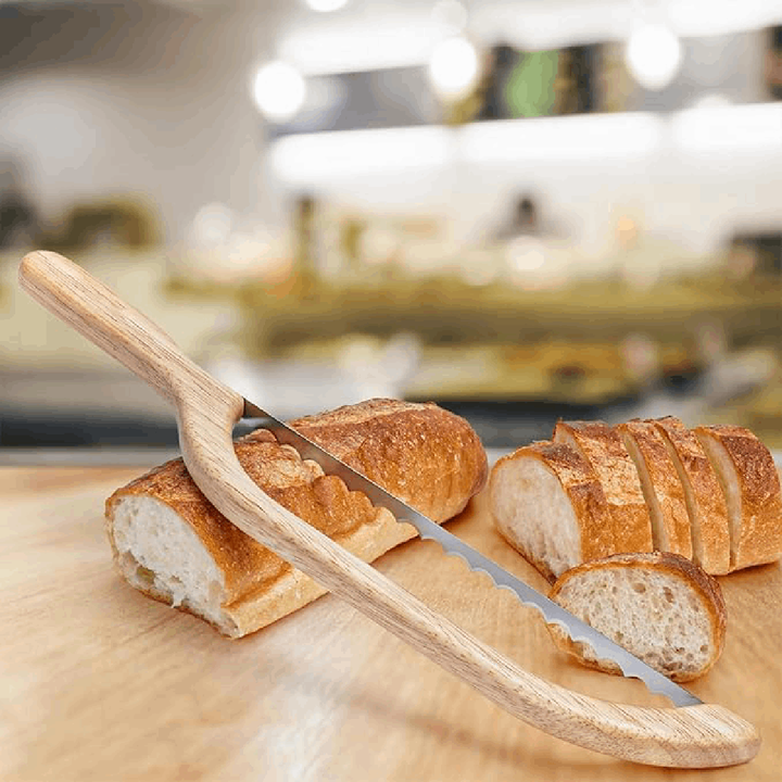 Ultimate Artisan Bread Knife – Serrated 10” Blade for Perfect Slicing of Crusty Loaves &amp; Bagels, Ergonomic Grip