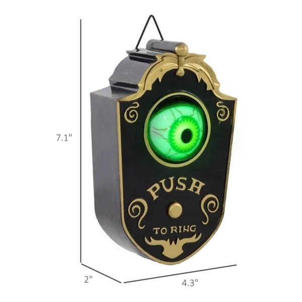 Halloween Decoration Light Up Eyeball Doorbell 2025