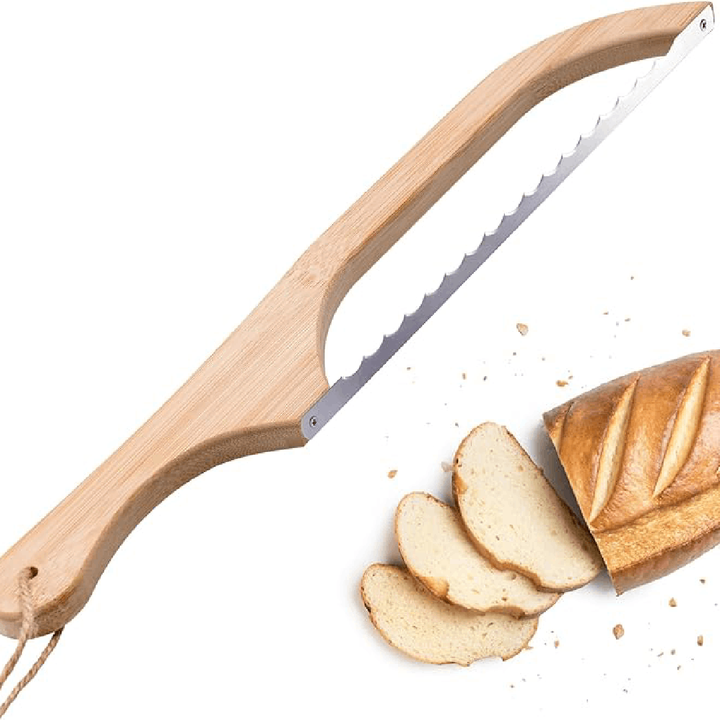 Ultimate Artisan Bread Knife – Serrated 10” Blade for Perfect Slicing of Crusty Loaves &amp; Bagels, Ergonomic Grip