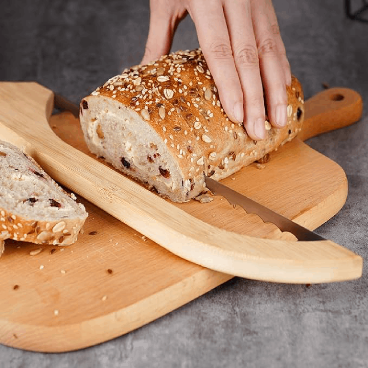 Ultimate Artisan Bread Knife – Serrated 10” Blade for Perfect Slicing of Crusty Loaves &amp; Bagels, Ergonomic Grip