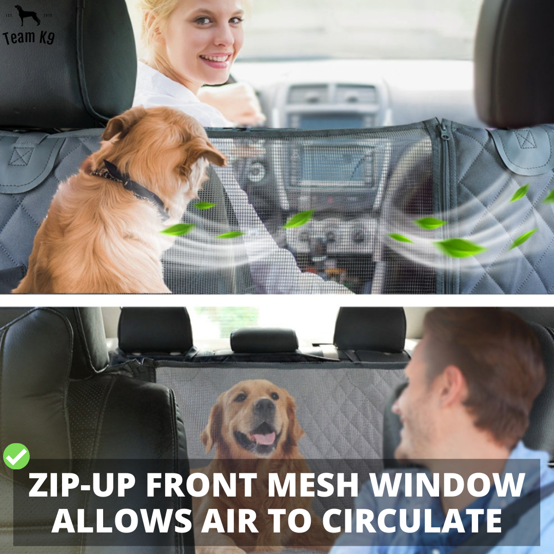 Car Seat Hammock Cover, Waterproof Non Slip Backseat Protector With Pockets, Free Safety Belt, Fall 2025 Travel