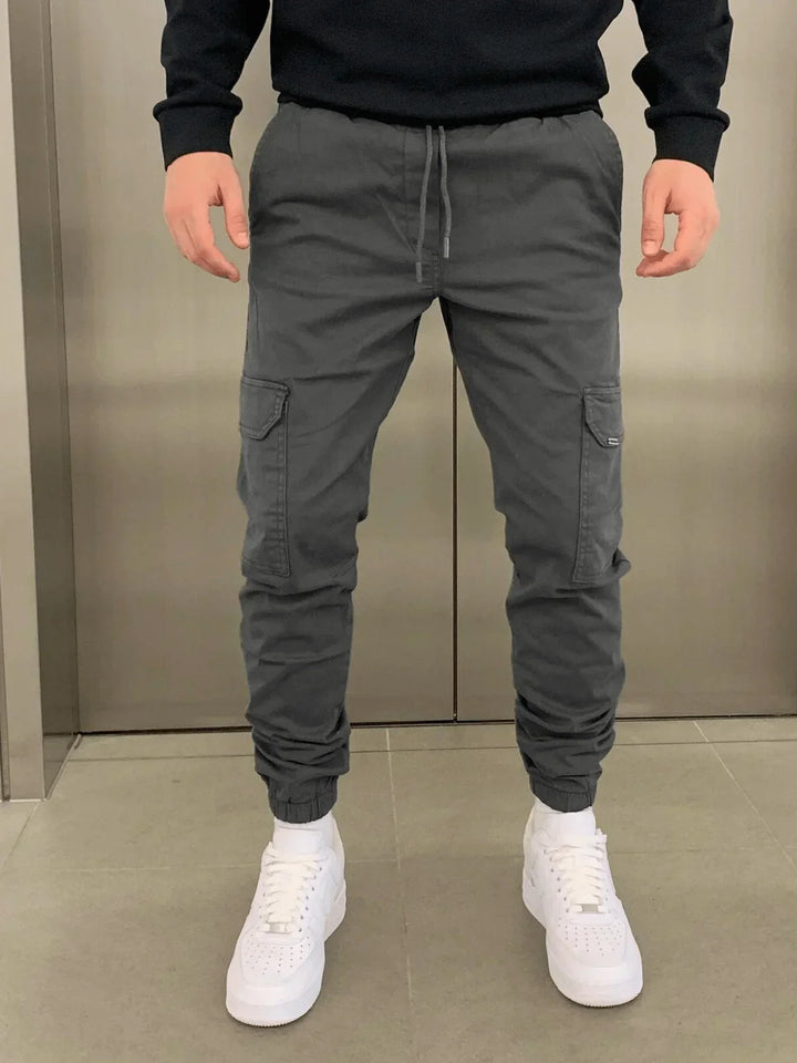 Comfortable Loose Fit  Cargo Pants for Women with Practical Pockets and Elastic Waistband