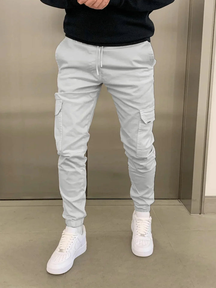 Comfortable Loose Fit  Cargo Pants for Women with Practical Pockets and Elastic Waistband