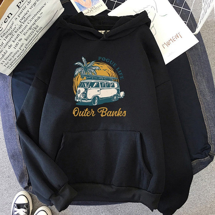 Oversized Cozy Unisex Hoodie - Pullover, Polyester, Casual