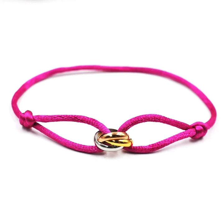 Bracelet Rope Chain Wrap Bracelet Adjustable Unisex jewelry 3 Metal Buckle Fall 2026 Trend Gift