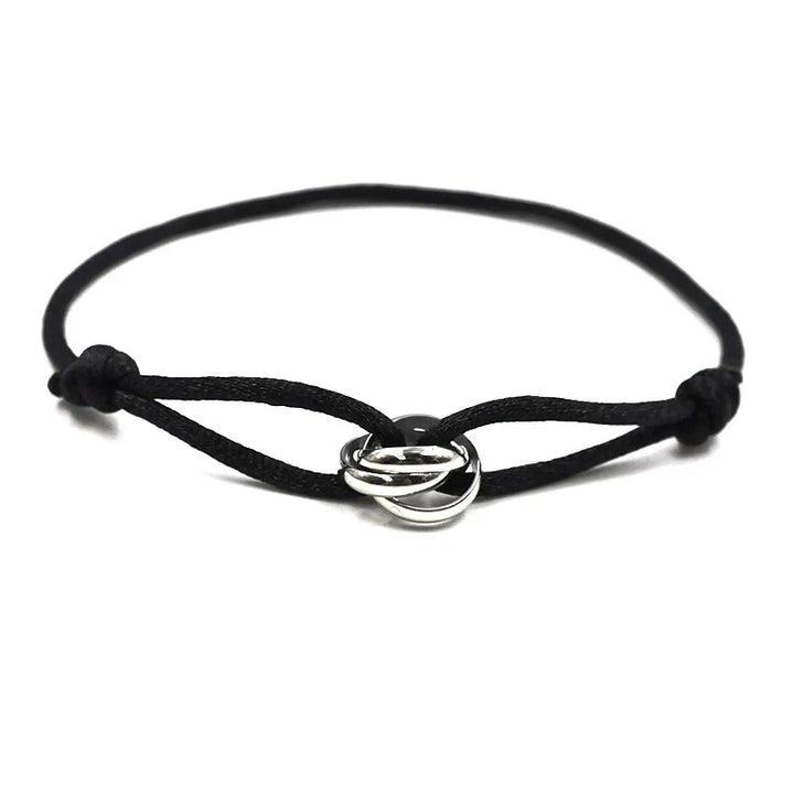 Bracelet Rope Chain Wrap Bracelet Adjustable Unisex jewelry 3 Metal Buckle Fall 2026 Trend Gift