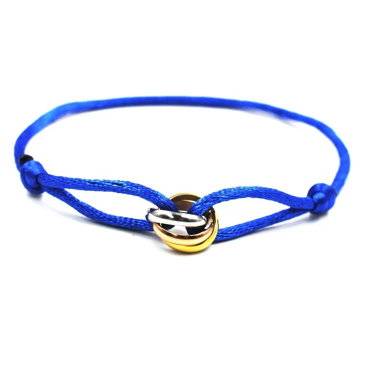 Bracelet Rope Chain Wrap Bracelet Adjustable Unisex jewelry 3 Metal Buckle Fall 2026 Trend Gift