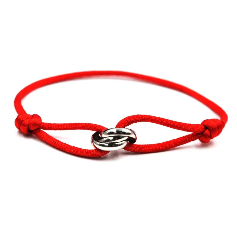 Bracelet Rope Chain Wrap Bracelet Adjustable Unisex jewelry 3 Metal Buckle Fall 2026 Trend Gift