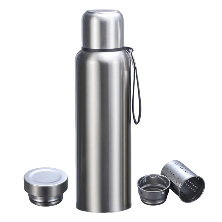 Stainless Steel Water Bottle – Vacuum Insulated Sports Bottle, Summer Travel 2026 Keeps Drinks Hot Or Cold