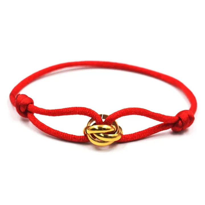 Bracelet Rope Chain Wrap Bracelet Adjustable Unisex jewelry 3 Metal Buckle Fall 2026 Trend Gift
