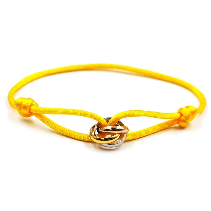 Bracelet Rope Chain Wrap Bracelet Adjustable Unisex jewelry 3 Metal Buckle Fall 2026 Trend Gift