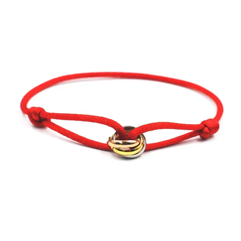 Bracelet Rope Chain Wrap Bracelet Adjustable Unisex jewelry 3 Metal Buckle Fall 2026 Trend Gift