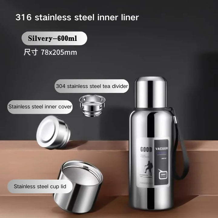 Insulated Water Bottle Stainless Steel Thermos Travel Mug For Outdoors Eco Friendly Gift 2026 Summer