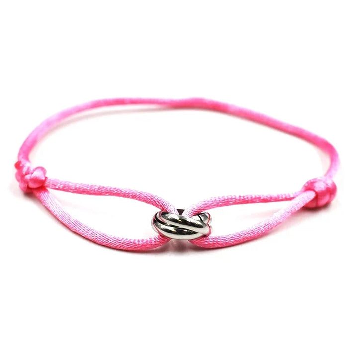 Bracelet Rope Chain Wrap Bracelet Adjustable Unisex jewelry 3 Metal Buckle Fall 2026 Trend Gift