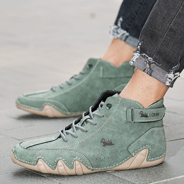 Unisex Leather Barefoot Shoes with Anti-Slip Design and Breathable Comfort for Daily Wear