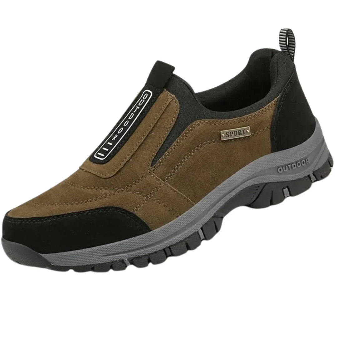 Orthopedic Hiking Shoes for Women with Non-Slip Rubber Sole and Comfortable Round Toe Design