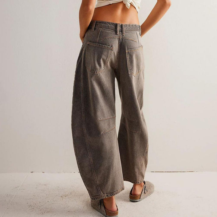 Comfortable &amp; Relaxed women’s wide-leg jeans – loose fit, denim, for everyday wear