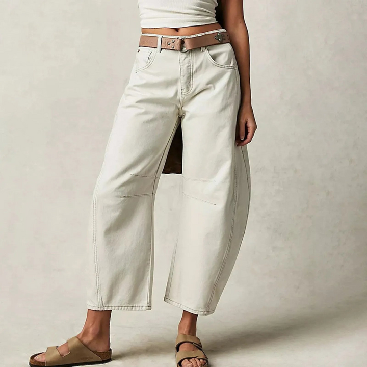 Comfortable &amp; Relaxed women’s wide-leg jeans – loose fit, denim, for everyday wear