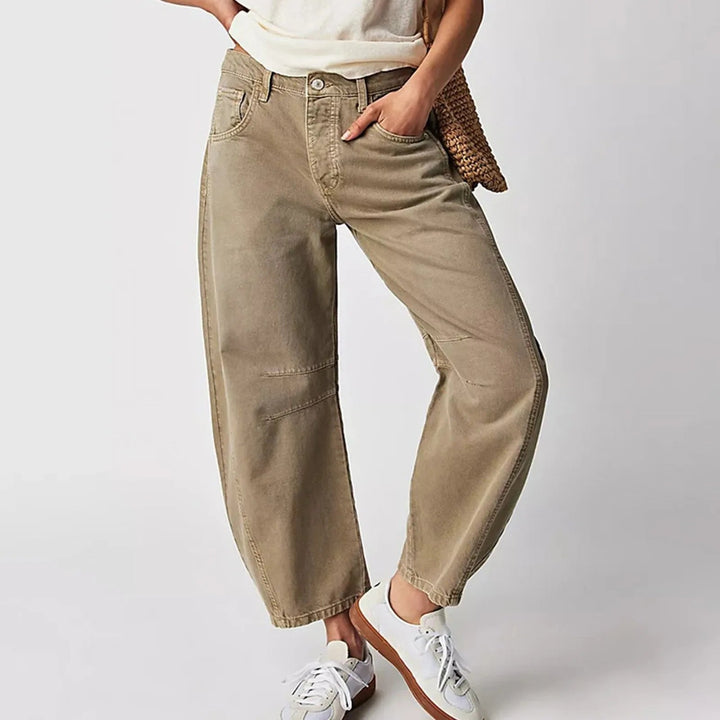 Comfortable &amp; Relaxed women’s wide-leg jeans – loose fit, denim, for everyday wear
