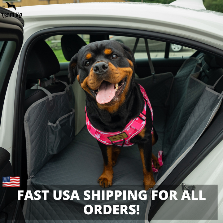 Car Seat Cover Hammock Waterproof Protector With Storage Pockets And Mesh Window For Cars And Trucks Fall 2025 Gift