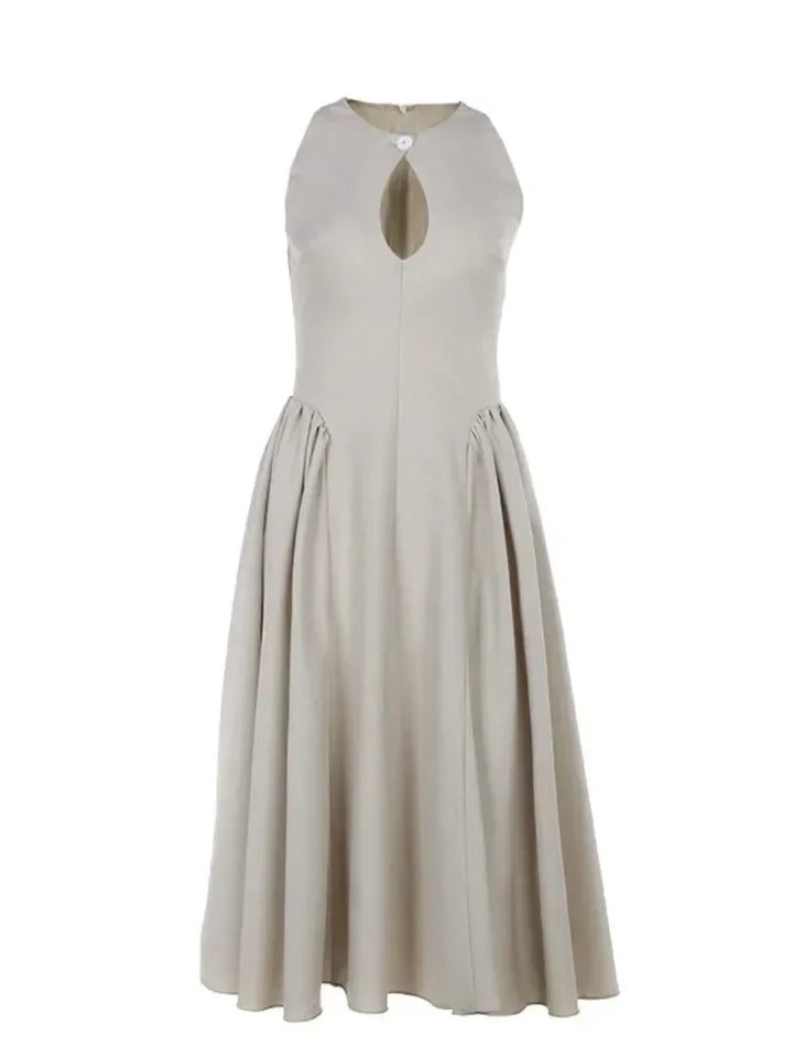 Elegant A-Line Sleeveless Women&