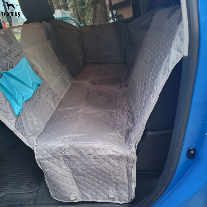 Car Seat Hammock Cover, Waterproof Non Slip Backseat Protector With Pockets, Free Safety Belt, Fall 2025 Travel