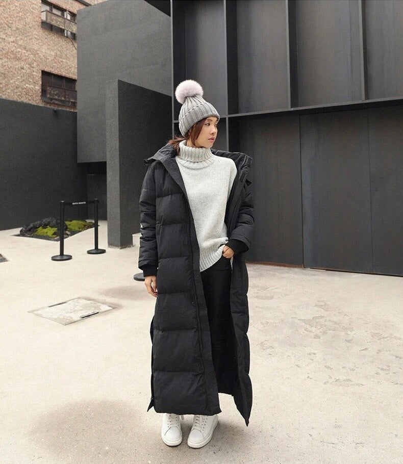 Windproof Oversized Women&