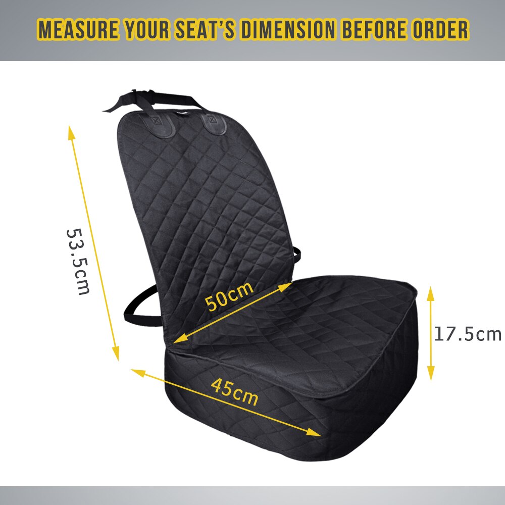 Waterproof Car Seat Cover Heavy Duty 1000D Oxford Fabric Quilted Pet Seat Protector For Clean Rides Fall 2025
