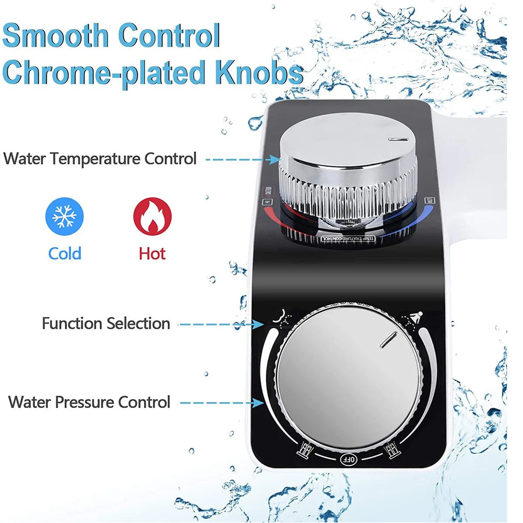 Bidet Toilet Seat Attachment Dual Nozzle Self Cleaning Non Electric Fall 2026 Home Upgrade