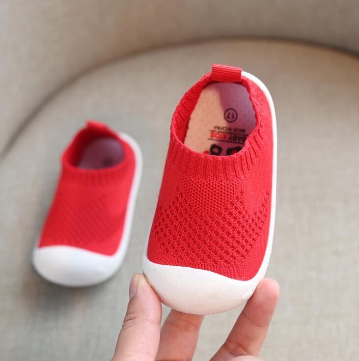 Breathable Anti-Slip Baby Walking Shoes, Lightweight Flexible Design for First Steps, All-Season Comfort