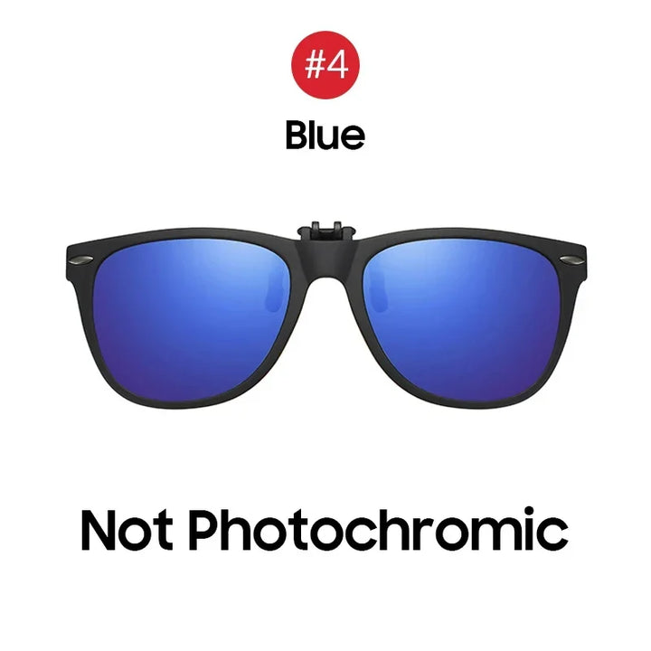 Photochromic Sunglasses Flip-Up Clip-On Polarized Lenses for Driving Summer 2026 Trend Gift Idea