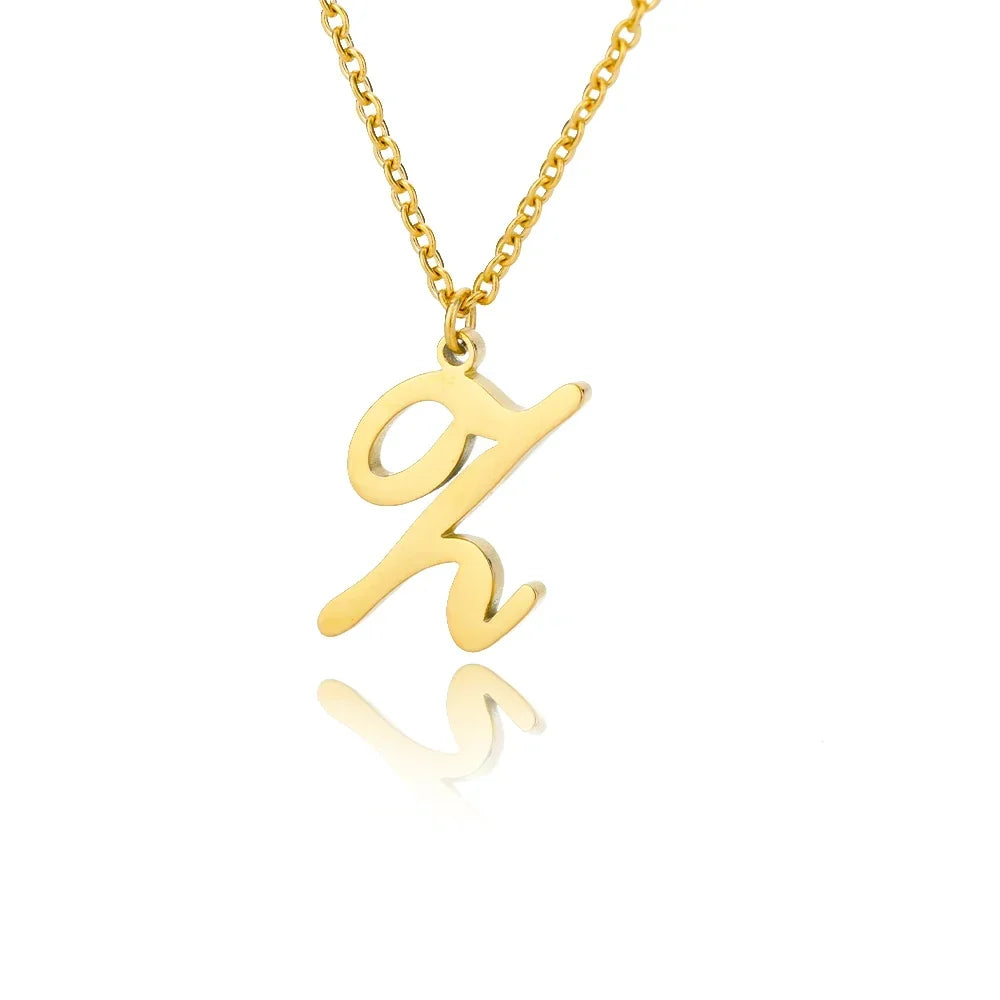 Personalized Gold Initial Necklace - Elegant Minimalist Gift for Women, Weddings &amp; Anniversaries