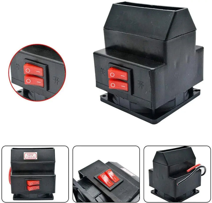 Car Heater Portable Defroster Winter 2025 Season Clear Windows For Quick Defrost And Warm Cabin