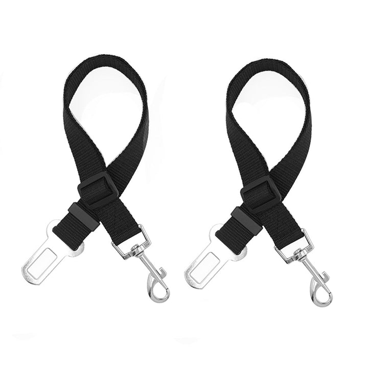 Dog Car Seat Belt Adjustable Nylon Restraint for Pets Safe Travel Fall 2025 Road Trip