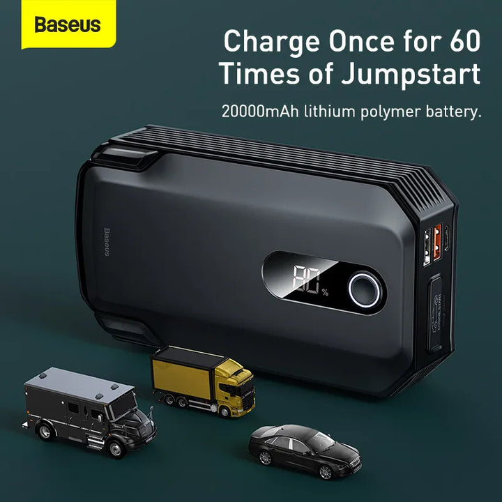 Car Jump Starter Power Bank Portable 12V Battery Charger for Emergency Boost Fall 2025 Road Trip Ready